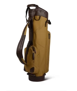 Sun Mountain Golf Canvas & Leather Cart Bag 11 Sun Mountain Golf Canvas & Leather Cart Bag -Golf Equipment 190740CanvasLeatherCartClay Brown
