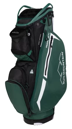 Sun Mountain Golf 2023 Maverick Cart Bag -Golf Equipment 2023 Maverick 230361 green black white