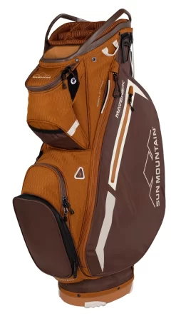 Sun Mountain Golf 2023 Maverick Cart Bag -Golf Equipment 2023 Maverick 230365 java pecan beach
