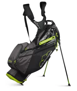 Sun Mountain Golf 2021 4.5 LS 14-Way Divided Golf Stand Carry Bag -Golf Equipment 21009545LS14WayBlack Gune RushGreen