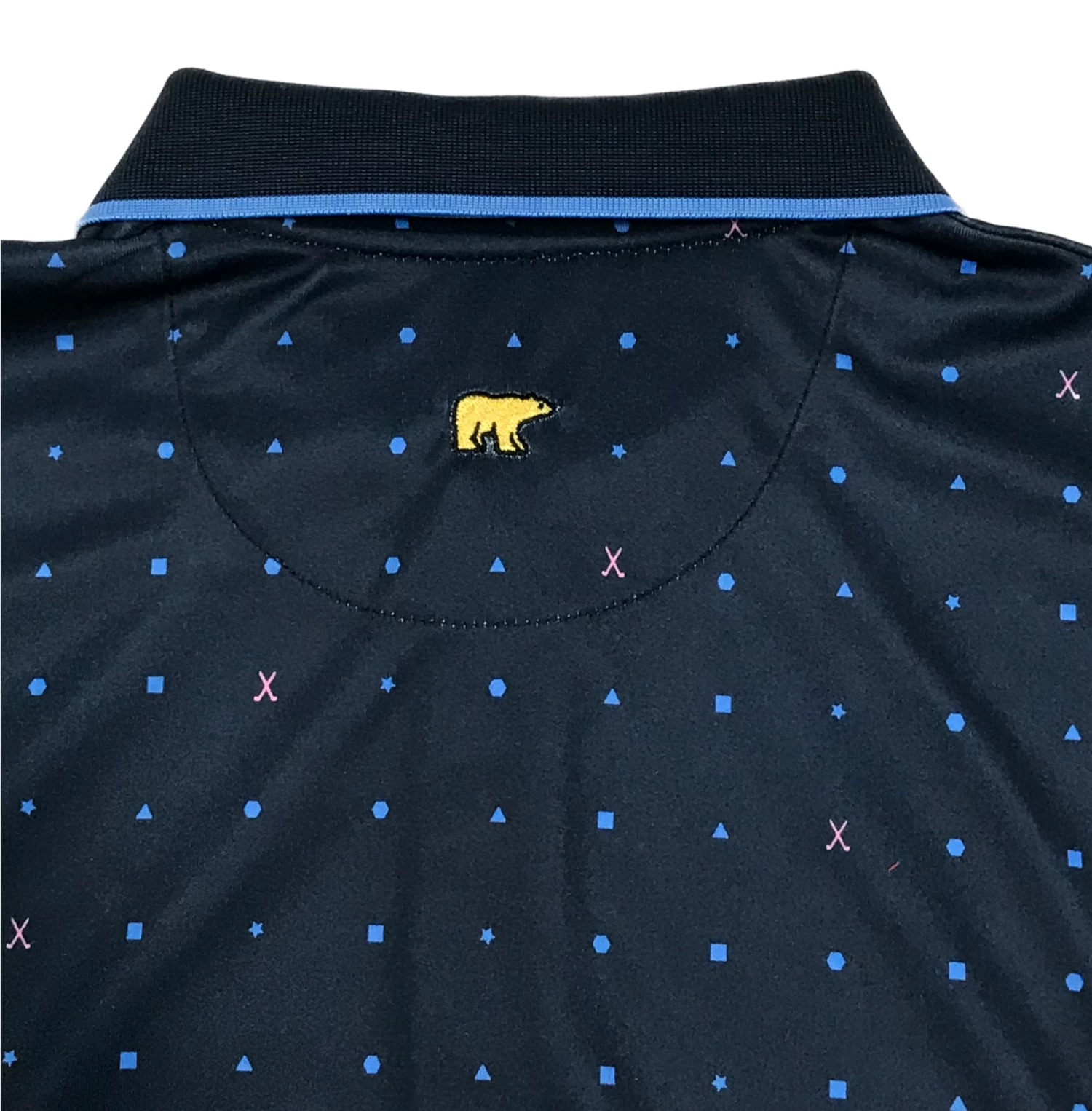 Callaway Jack Nicklaus Black Label By Perry Ellis All Over Mini Geo Polo Shirts 3 Callaway Jack Nicklaus Black Label By Perry Ellis All Over Mini Geo Polo Shirts - Image 3