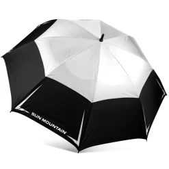 Sun Mountain Golf 68" Manual Umbrella 22 Sun Mountain Golf 68" Manual Umbrella -Golf Equipment Black White