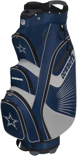 NFL The Bucket II Team Effort Cart Bag 27 NFL The Bucket II Team Effort Cart Bag -Golf Equipment Bucket II Cart Bag Dallas Cowboys