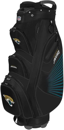 NFL The Bucket II Team Effort Cart Bag 20 NFL The Bucket II Team Effort Cart Bag -Golf Equipment Bucket II Cart Bag Jacksonville Jaguars
