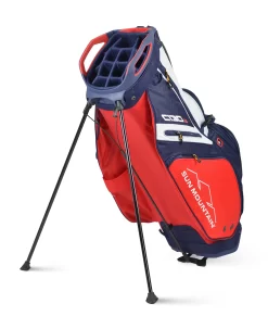 Sun Mountain Golf 2021 C-130S 14-Way Divided Stand Carry Bag -Golf Equipment C130SRed Navy WhiteAltShot