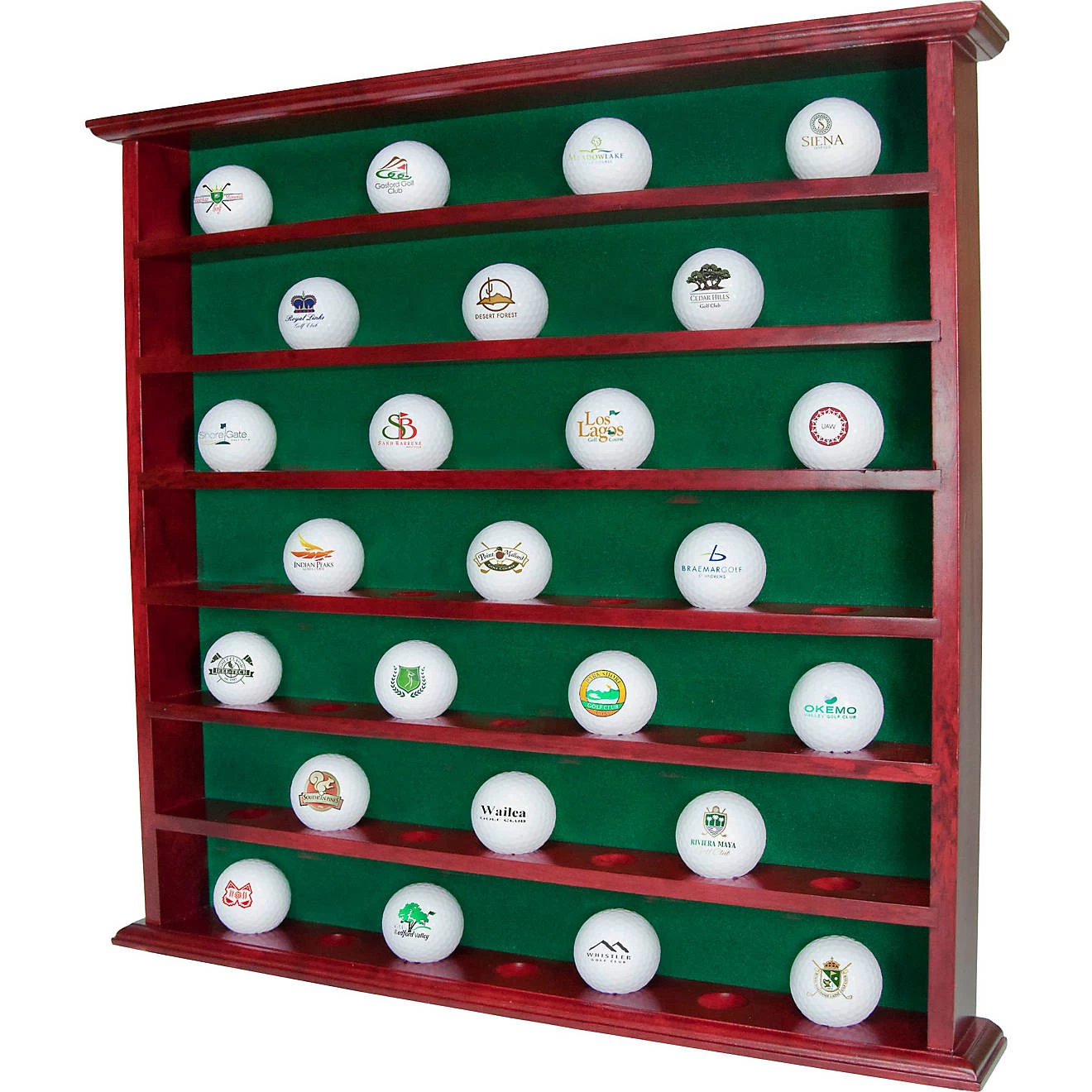 Golf Ball Display Cabinet - 49 Golf Balls 2 Golf Ball Display Cabinet - 49 Golf Balls - Image 2