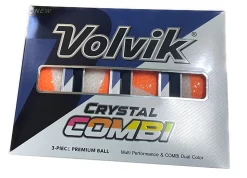 Volvik Crystal Combi Split Colored Golf Balls 9 Volvik Crystal Combi Split Colored Golf Balls -Golf Equipment FileNov232022 41940PM