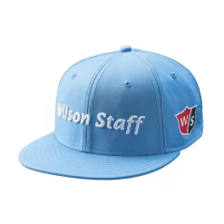 Wilson Staff Golf Flat Brim Tour Caps - Assorted Colors -Golf Equipment Flat Brim Blue 1