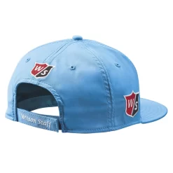 Wilson Staff Golf Flat Brim Tour Caps - Assorted Colors -Golf Equipment Flat Brim Blue 2