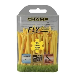 Champ Fly Tees 2.75" Plastic Golf Tees 18 Champ Fly Tees 2.75" Plastic Golf Tees -Golf Equipment Flytee 234 30 YellowPlain 92522 600px 1800x1800 3d7fc253 d67a 4197 968d 508e277699d8