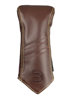 Sun Mountain Golf Leather Head Covers -Golf Equipment G823724Brown KhakiStripe3