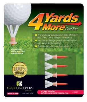 4 Yards More Golf Tees 6 4 Yards More Golf Tees - Image 6