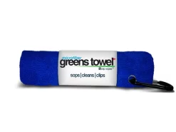 Clip Wipes Microfiber Golf Greens Towel -Golf Equipment Greens Towels Royal Blue