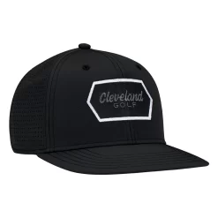 Cleveland Hexagon Patch Golf Hat -Golf Equipment HexagonPatch Black0