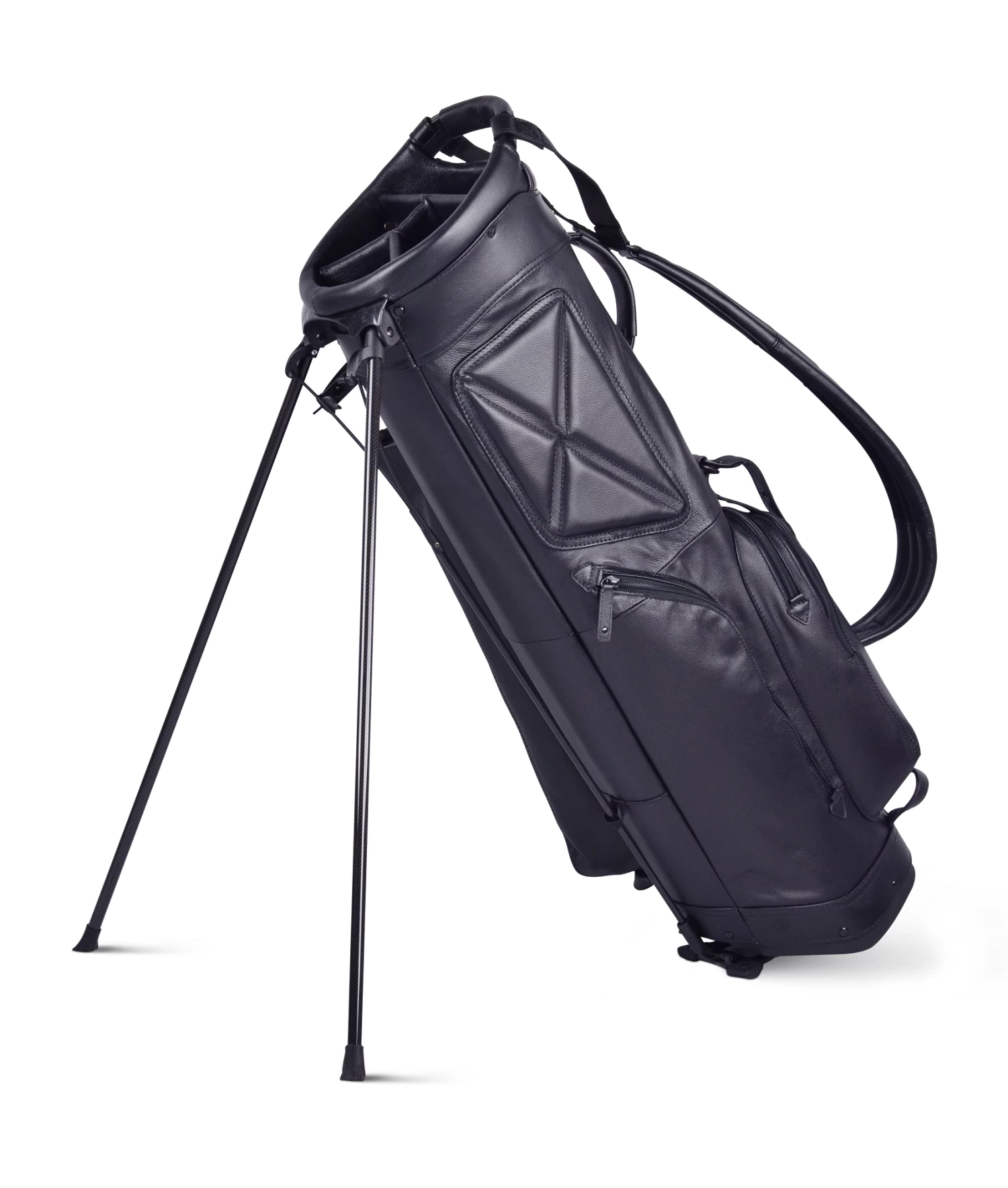 Sun Mountain Golf Leather Carry Stand Bag 7 Sun Mountain Golf Leather Carry Stand Bag - Image 7
