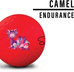 Saintnine Misty Premium Matte Golf Balls 13 Saintnine Misty Premium Matte Golf Balls -Golf Equipment MistyMatteRed1