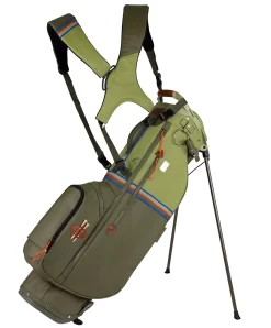 Sun Mountain 2023 Sonnenalp Mid-Stripe Dual Strap Stand Bag -Golf Equipment N230127 loden moss inferno