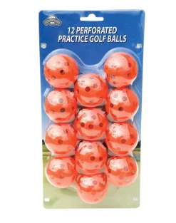 OnCourse Golf Perforated Practice Golf Balls -Golf Equipment OnCourse Perferated Golf Balls 13061