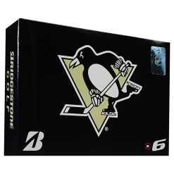 Bridgestone E6 NHL Licensed Golf Balls - 8 Teams Available -Golf Equipment Penguins