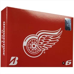 Bridgestone E6 NHL Licensed Golf Balls - 8 Teams Available -Golf Equipment Redwings