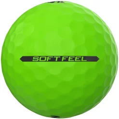 Srixon Soft Feel Brite Matte Color Golf Balls -Golf Equipment SOFTFEEL13BRITEGREEN SIDEMARK