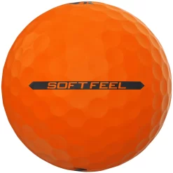 Srixon Soft Feel Brite Matte Color Golf Balls -Golf Equipment SOFTFEEL13BRITEORANGE SIDEMARK