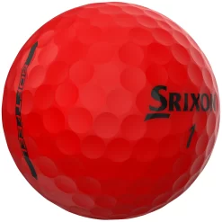 Srixon Soft Feel Brite Matte Color Golf Balls -Golf Equipment SOFTFEEL13BRITERED HERO