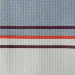 Sun Mountain Sonnenalp Mid-Stripe Golf Towel -Golf Equipment Sonnenalp TOWELWHITECADETBRICKcopy