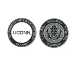 NCAA Double Sided Collegiate Golf Ball Marker Coins -Golf Equipment Uconn1