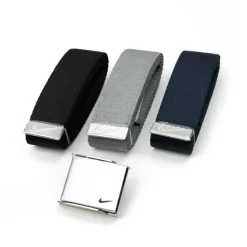 Nike 3-in-1 Web Belt Packs -Golf Equipment WebBelt BlackGrayNavy0