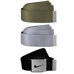 Nike 3-in-1 Web Belt Packs -Golf Equipment WebBelt BlackOliveLightGray