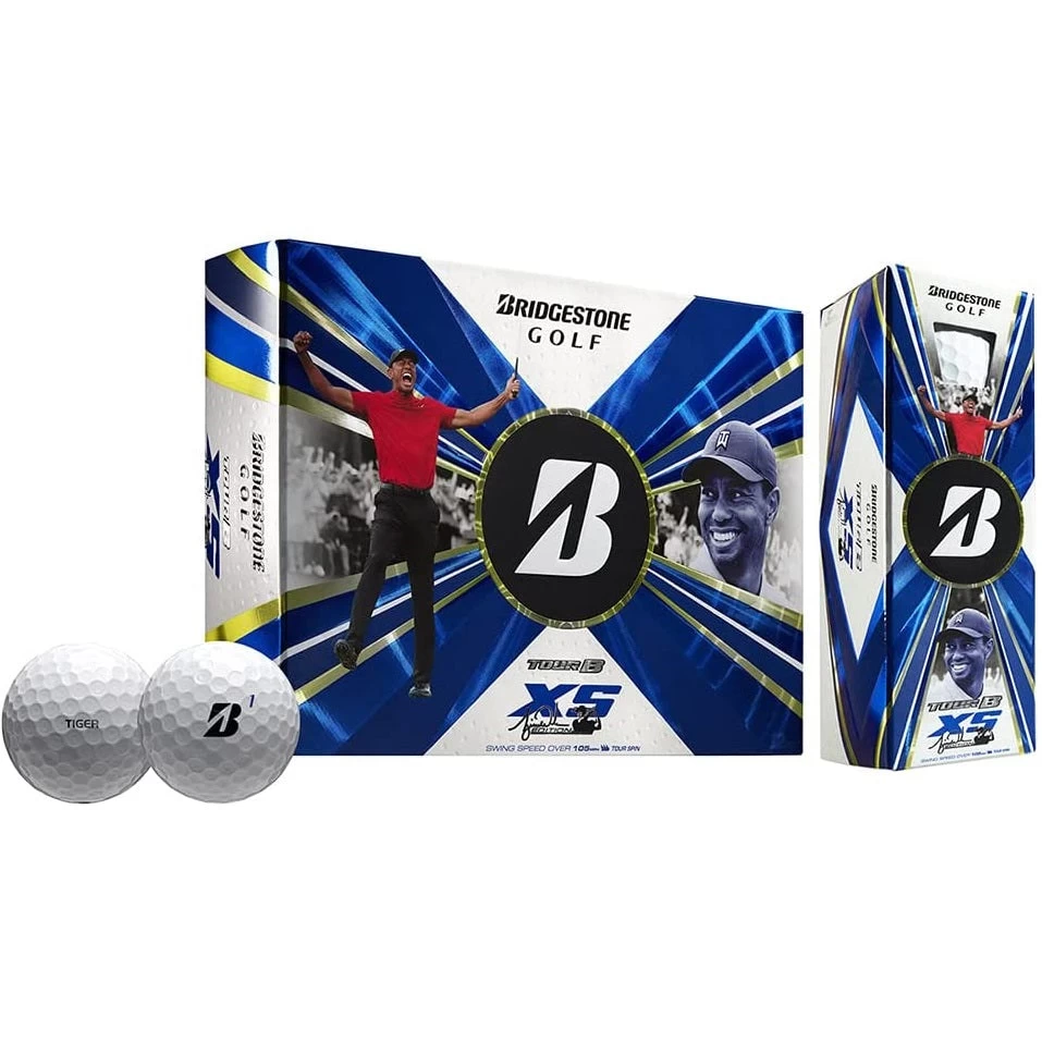 Bridgestone Tour B XS Tiger Woods Edition Golf Balls 1 Bridgestone Tour B XS Tiger Woods Edition Golf Balls