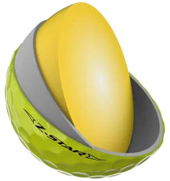 Srixon Z-Star Tour Golf Balls 21 Srixon Z-Star Tour Golf Balls -Golf Equipment Z STAR8TourYellow FLIPPEDCORE
