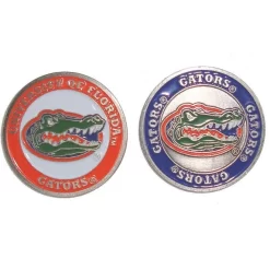 NCAA Double Sided Collegiate Golf Ball Marker Coins -Golf Equipment florida