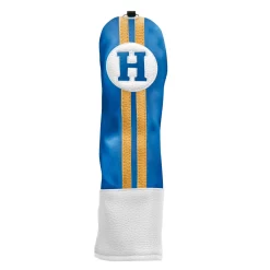 Sahara Retro Vintage Hybrid Headcovers 13 Sahara Retro Vintage Hybrid Headcovers -Golf Equipment hy hc royal yellow