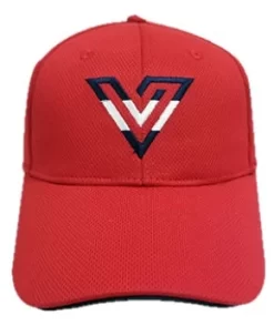 Volvik Hat Golf Structured Logo Hat / Cap -Golf Equipment red 0